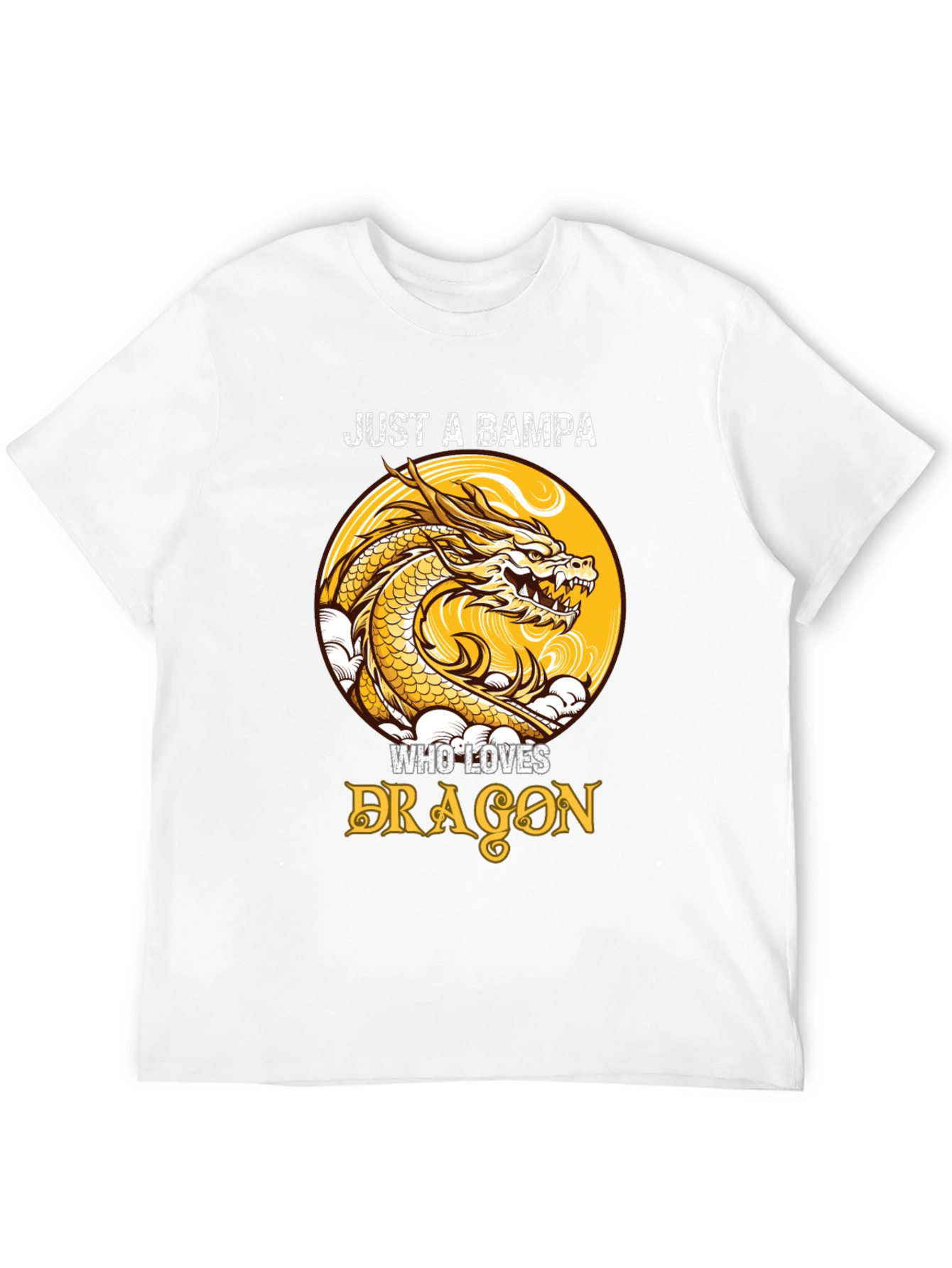 Bampa Dragon Lover Graphic Tee - Unique Design