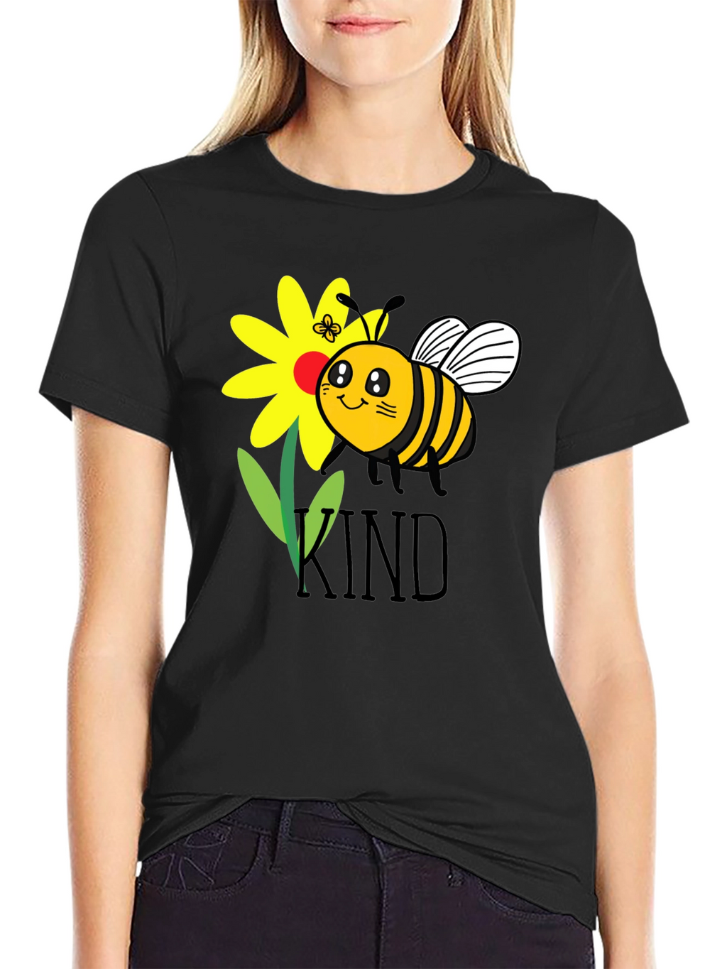 Be Kind Bee Graphic T-Shirt - Soft Cotton Tee