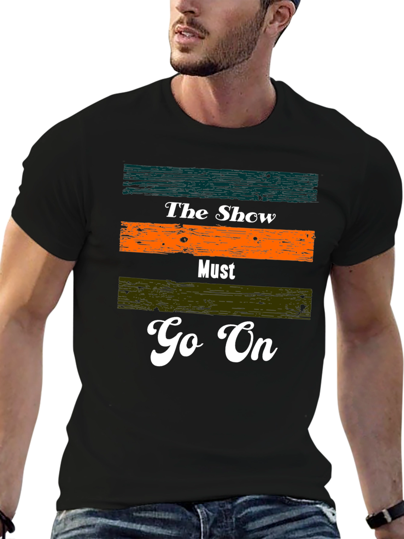 The Show Must Go On Graphic Tee