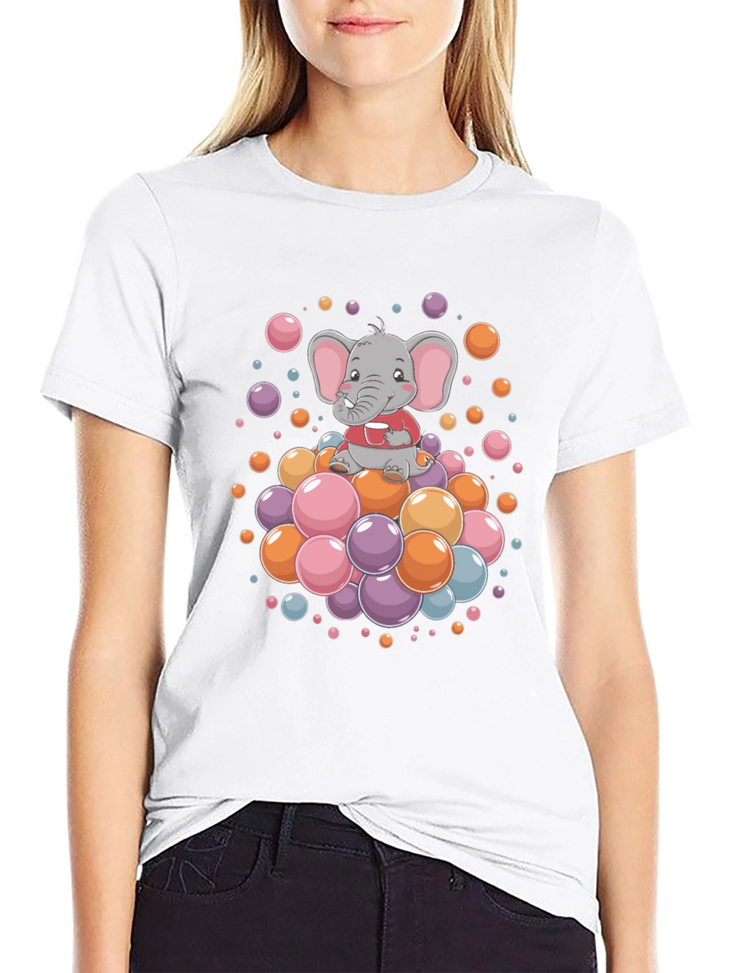 Elephant Bubble T-Shirt
