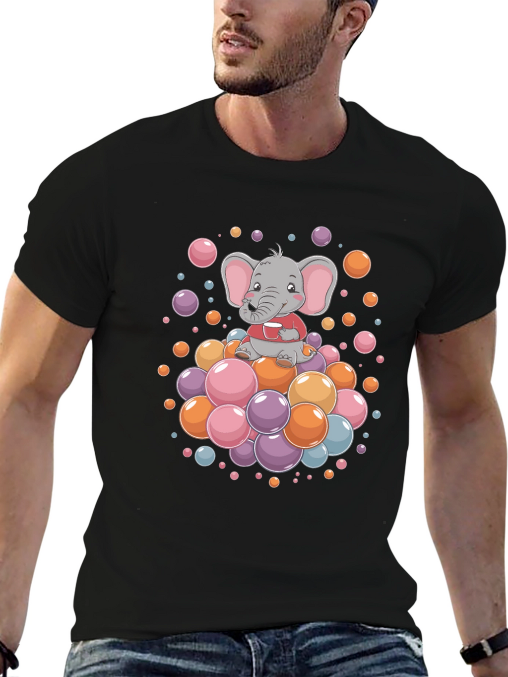 Elephant Bubble T-Shirt