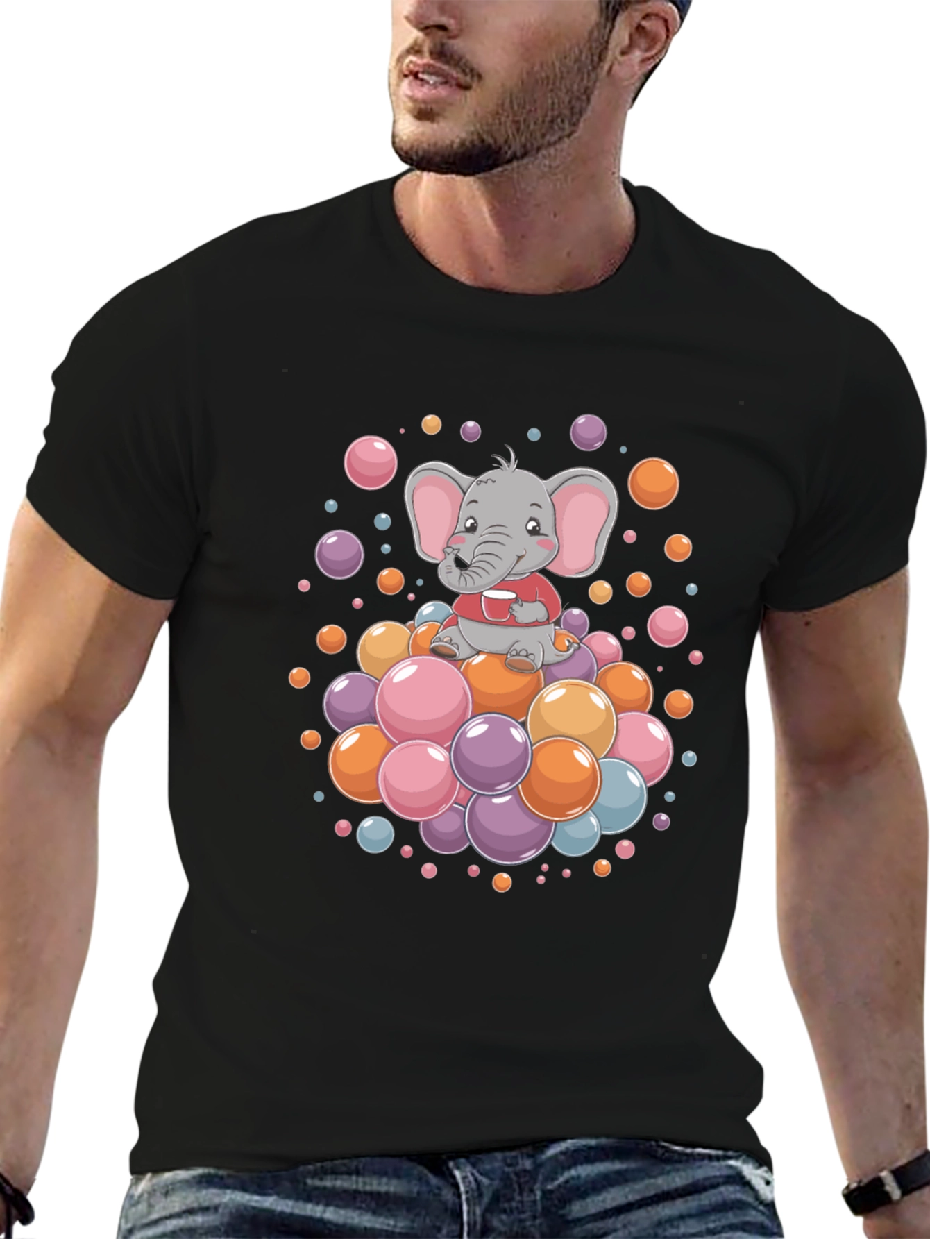 Elephant Bubble T-Shirt