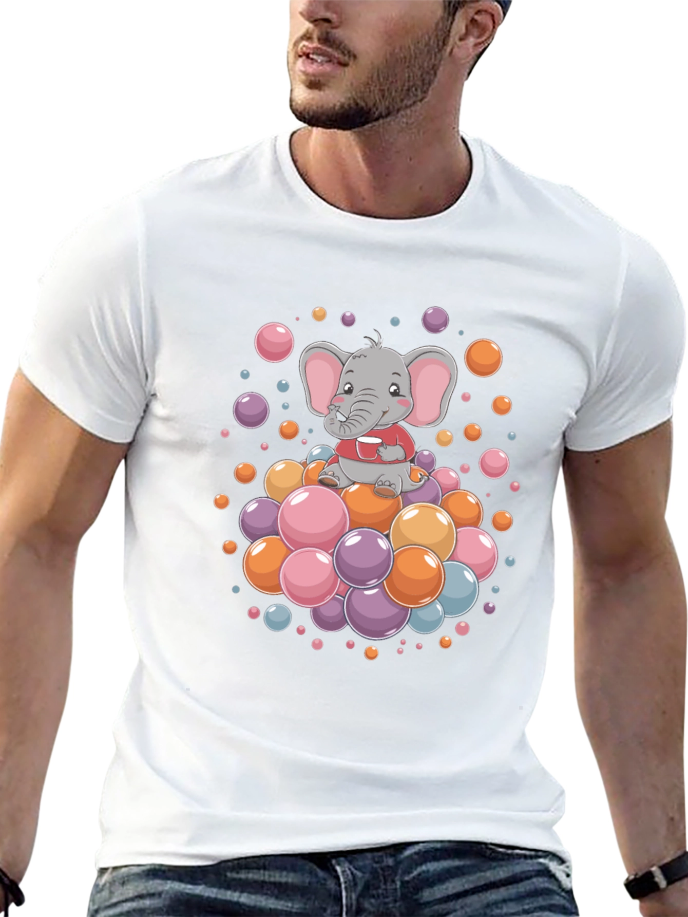Elephant Bubble T-Shirt