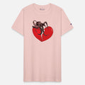 Octopus holding broken heart together gift