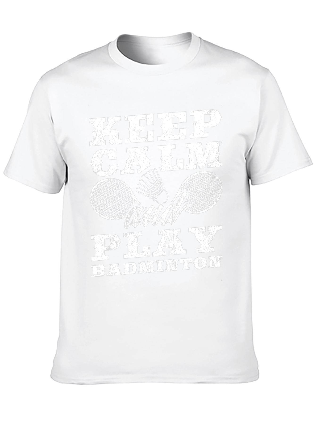 Keep Calm and Play Badminton T-Shirt