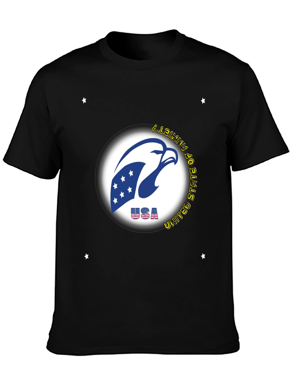 USA Eagle Graphic Tee - Patriotic Style