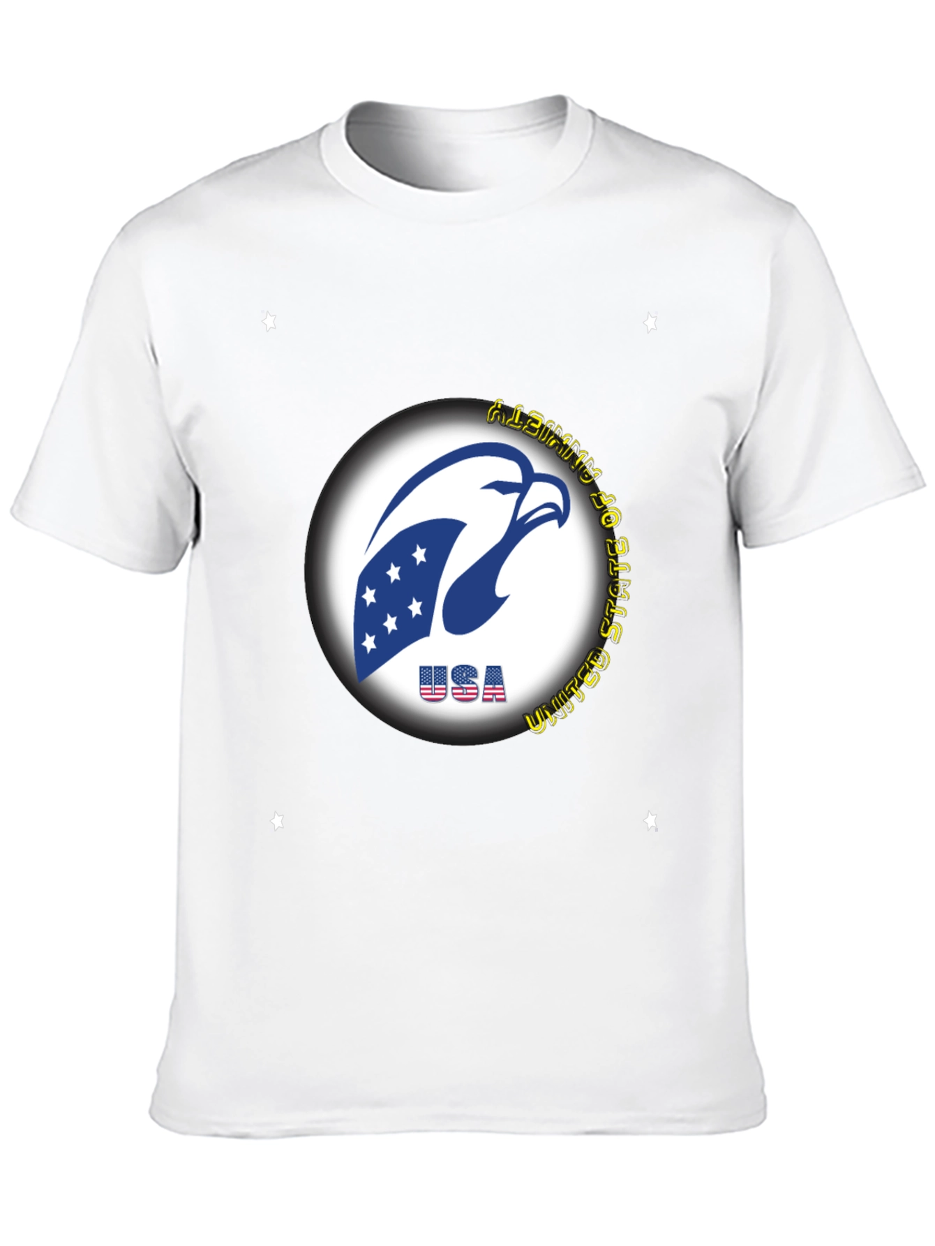 USA Eagle Graphic Tee - Patriotic Style