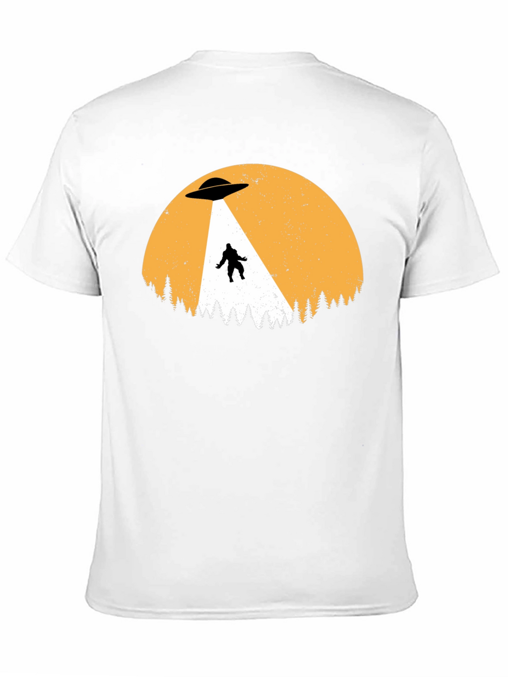 UFO Abduction Bigfoot T-Shirt