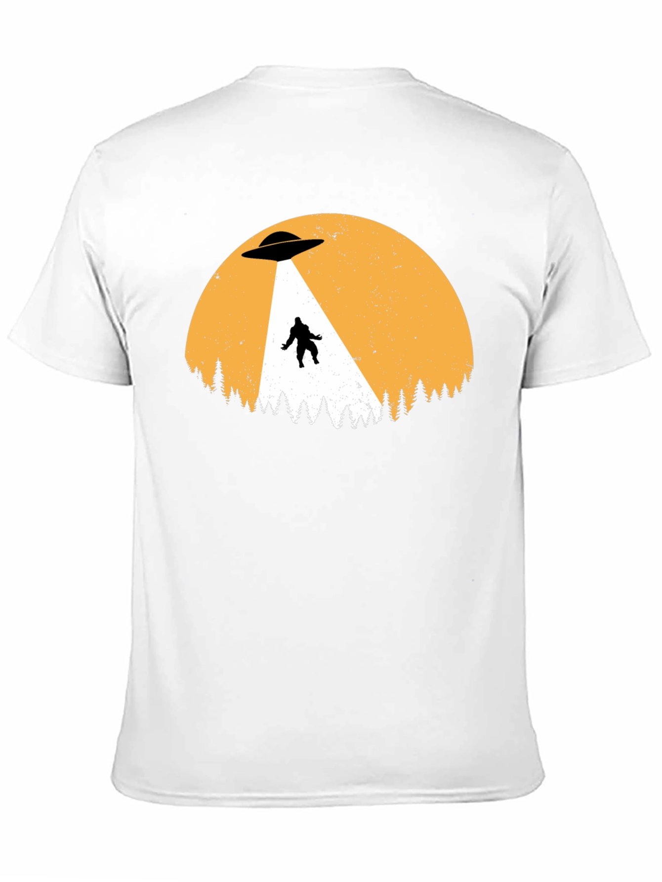 UFO Abduction Bigfoot T-Shirt