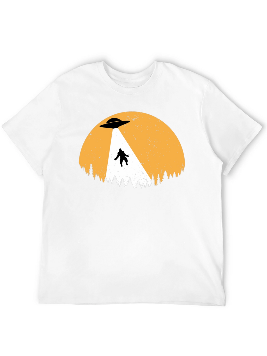 UFO Abduction Bigfoot T-Shirt