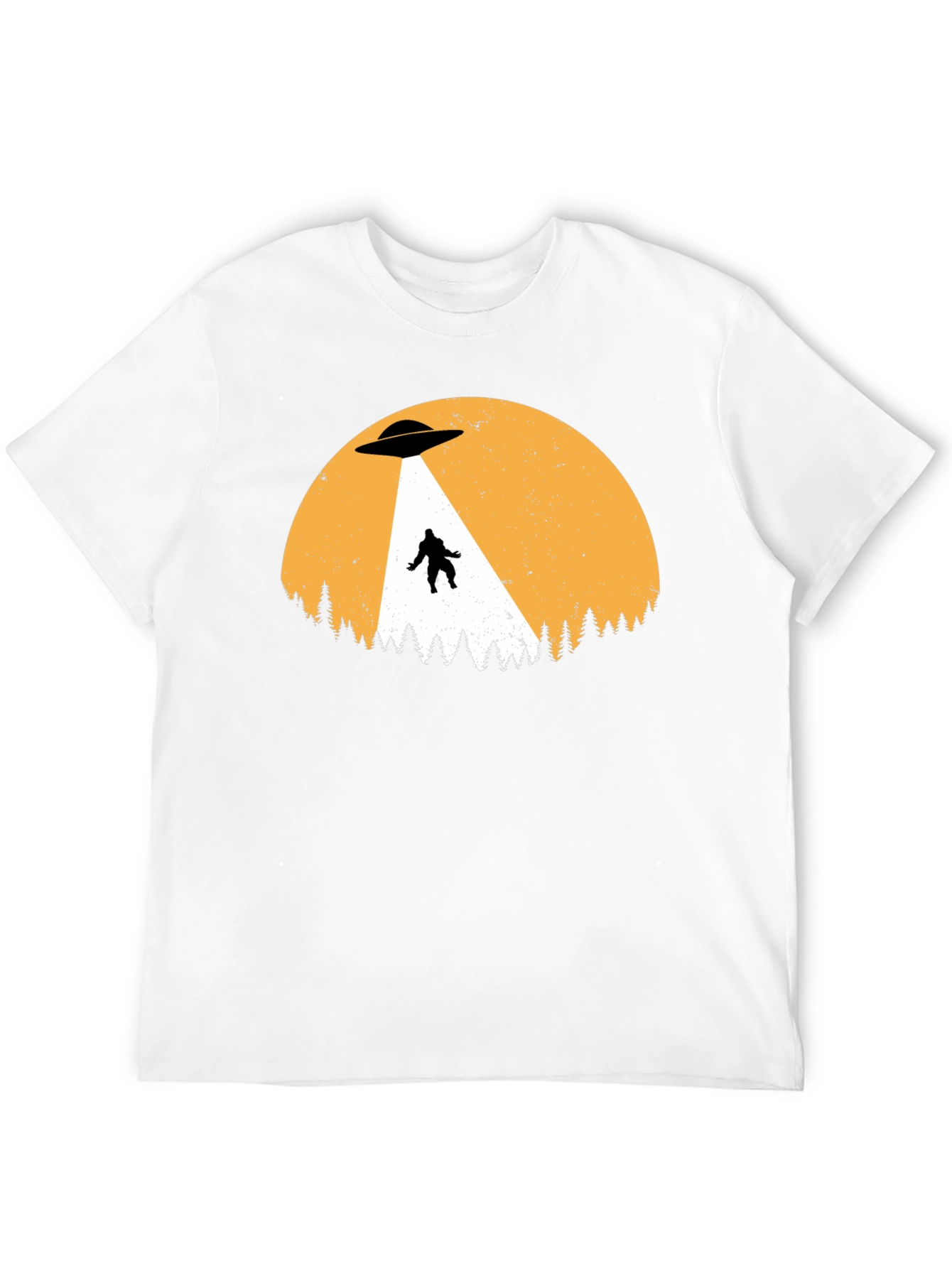 UFO Abduction Bigfoot T-Shirt