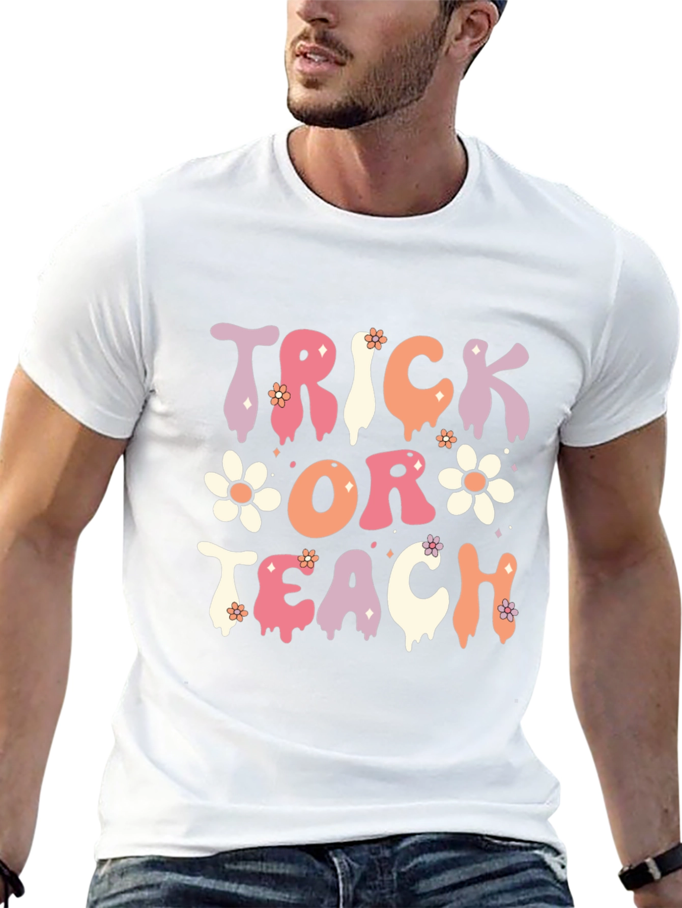 Trick or Teach Halloween Teacher T-Shirt