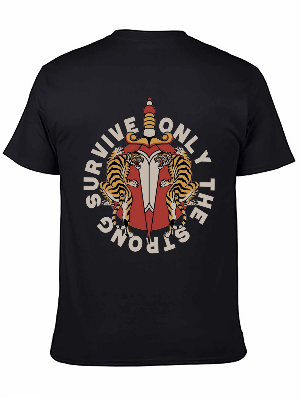 Survive Only The Strong Graphic Tee