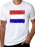 Netherlands Flag T-Shirt - Dutch Pride Tee