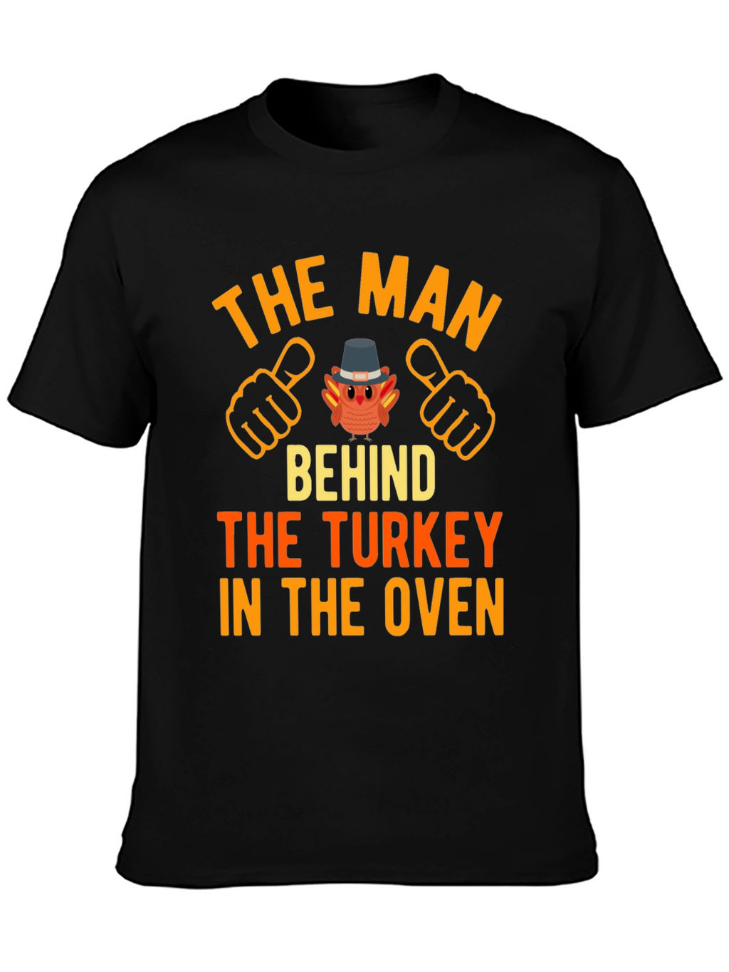 The Man Behind The Turkey T-Shirt