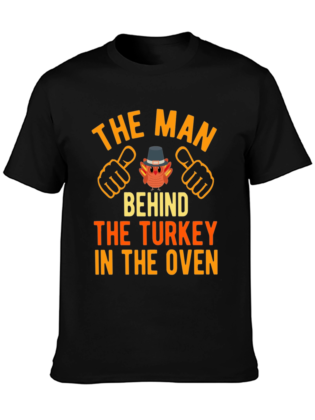 The Man Behind The Turkey T-Shirt