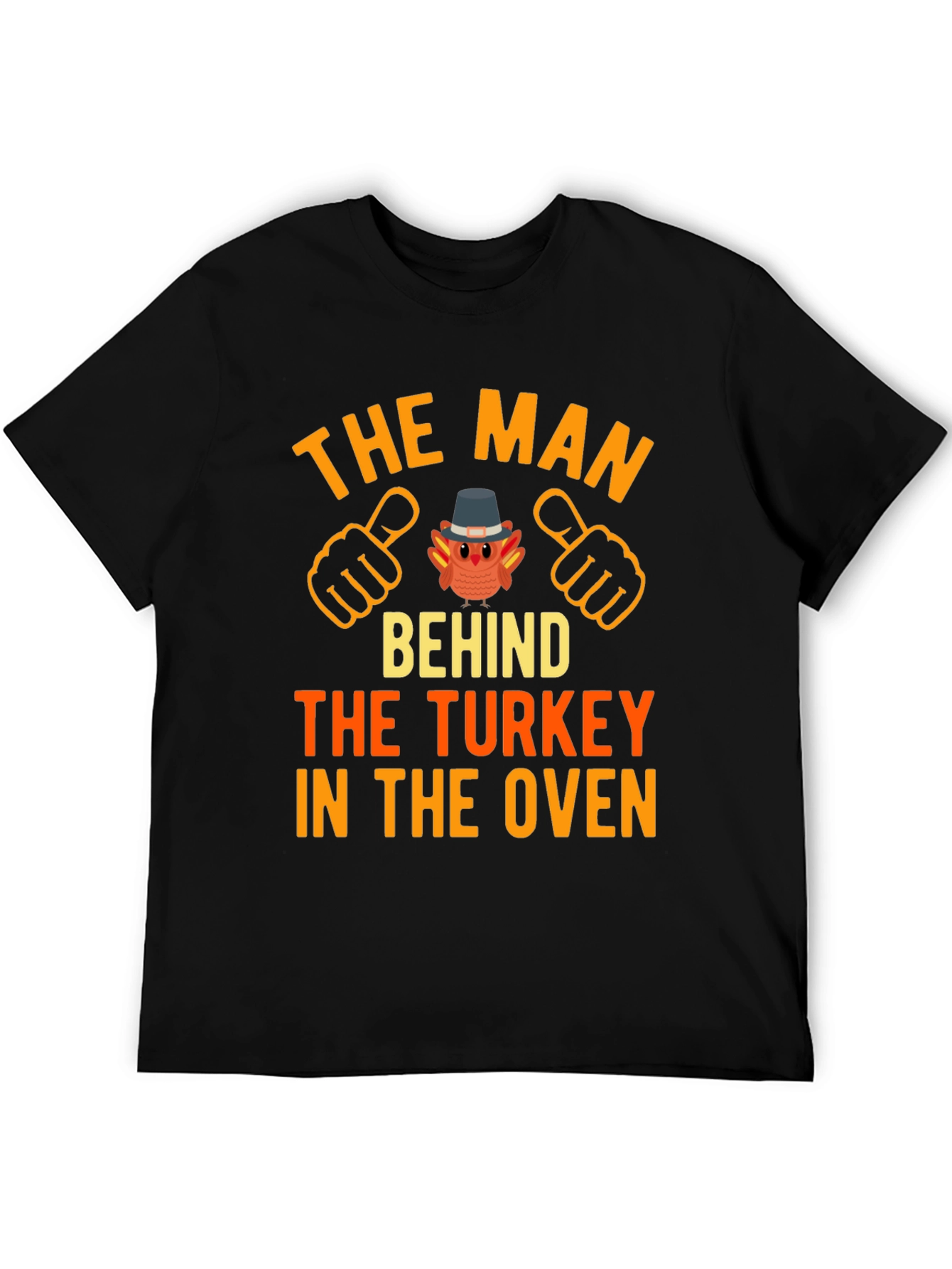 The Man Behind The Turkey T-Shirt