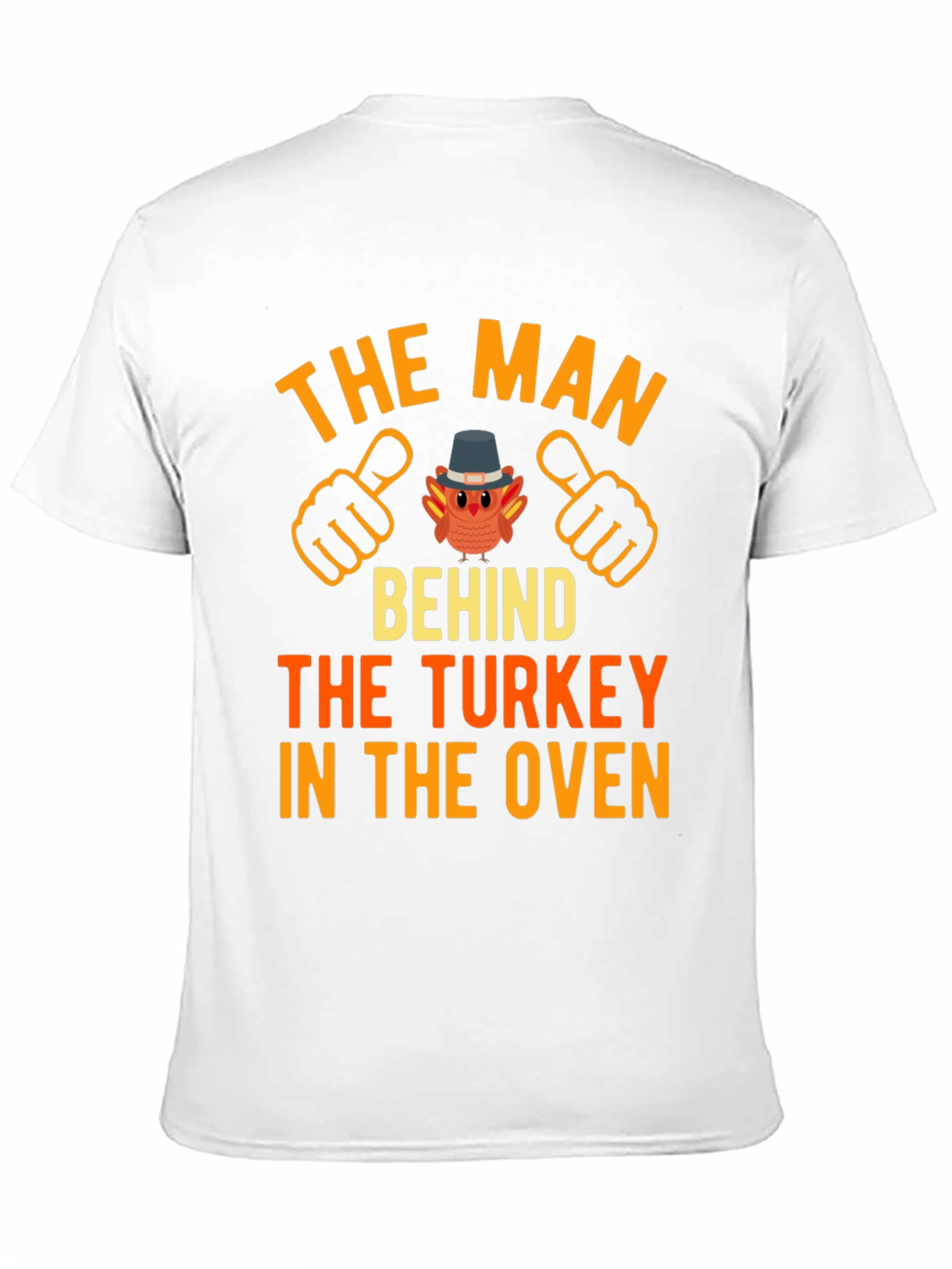 The Man Behind The Turkey T-Shirt