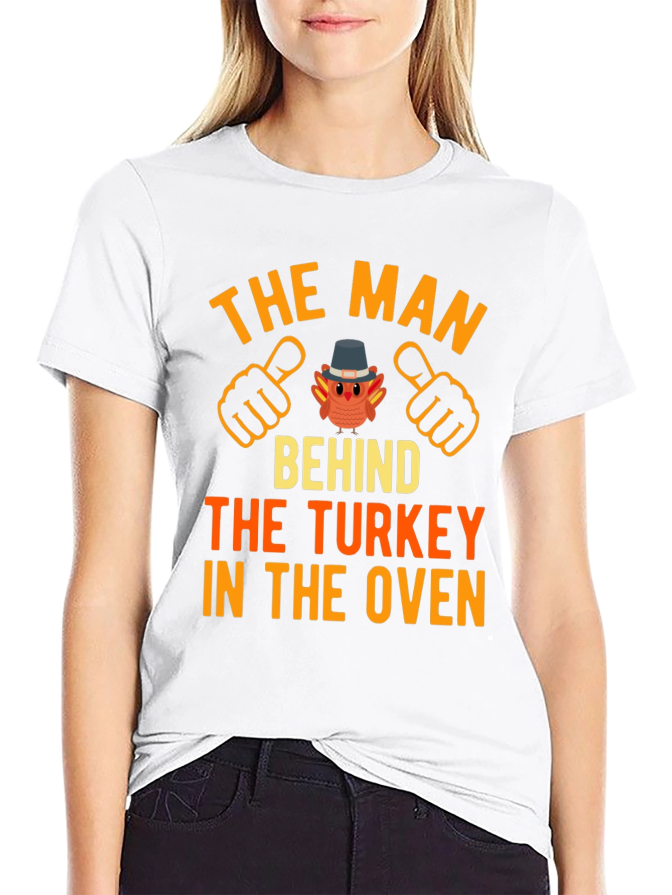 The Man Behind The Turkey T-Shirt