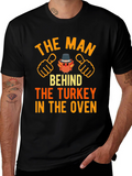 The Man Behind The Turkey T-Shirt