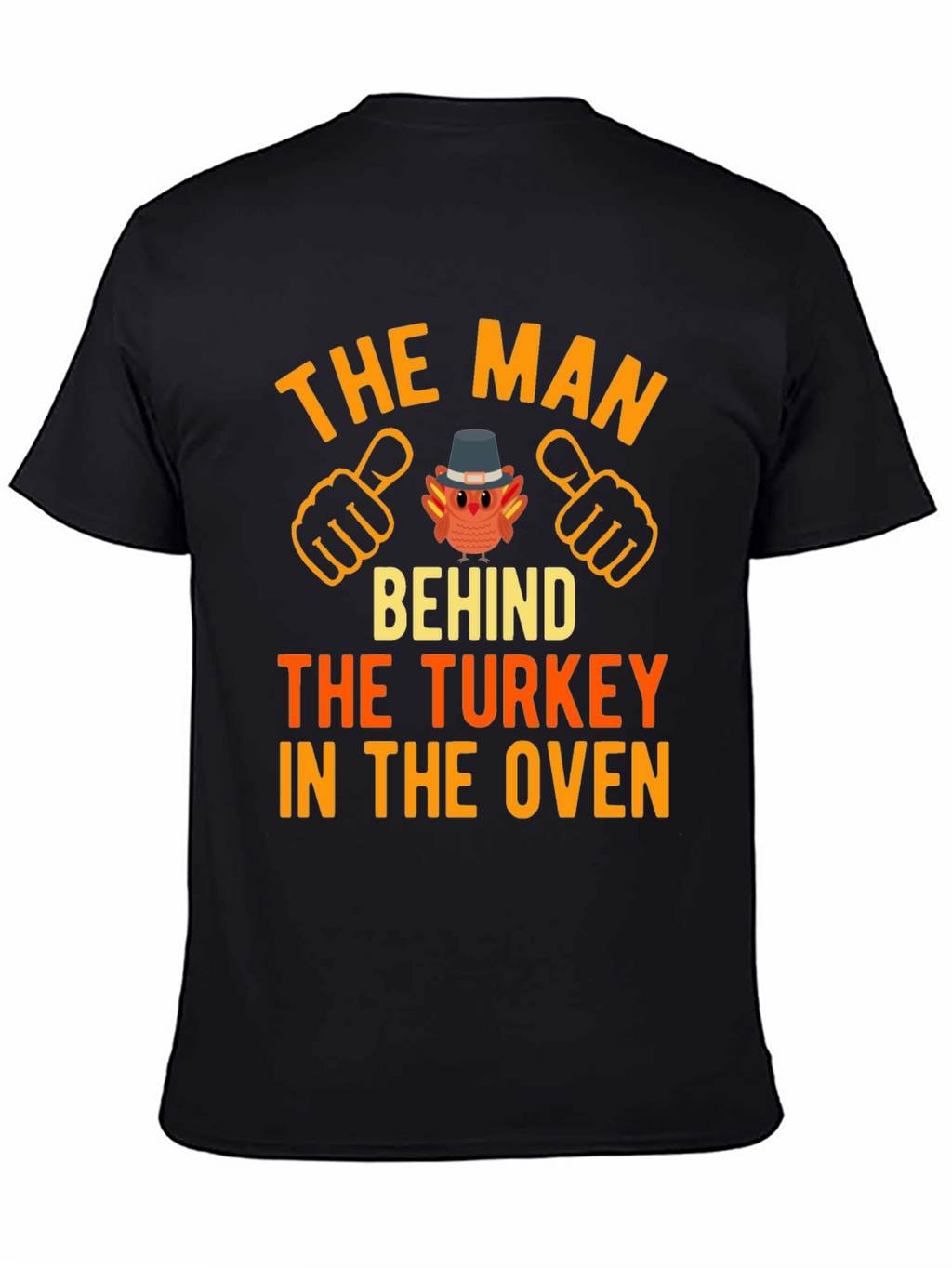 The Man Behind The Turkey T-Shirt