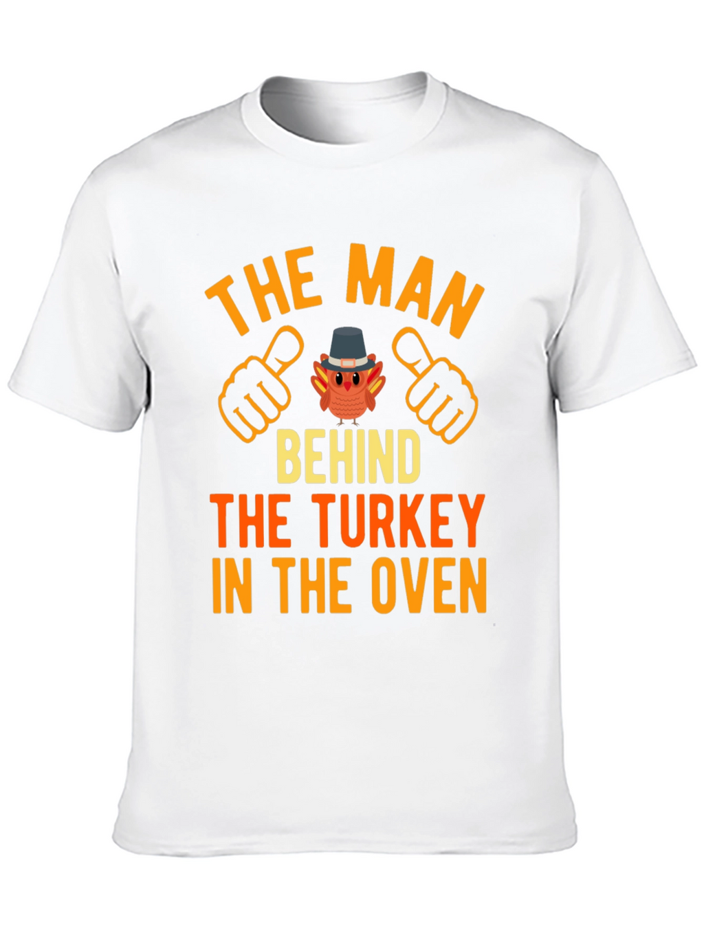 The Man Behind The Turkey T-Shirt