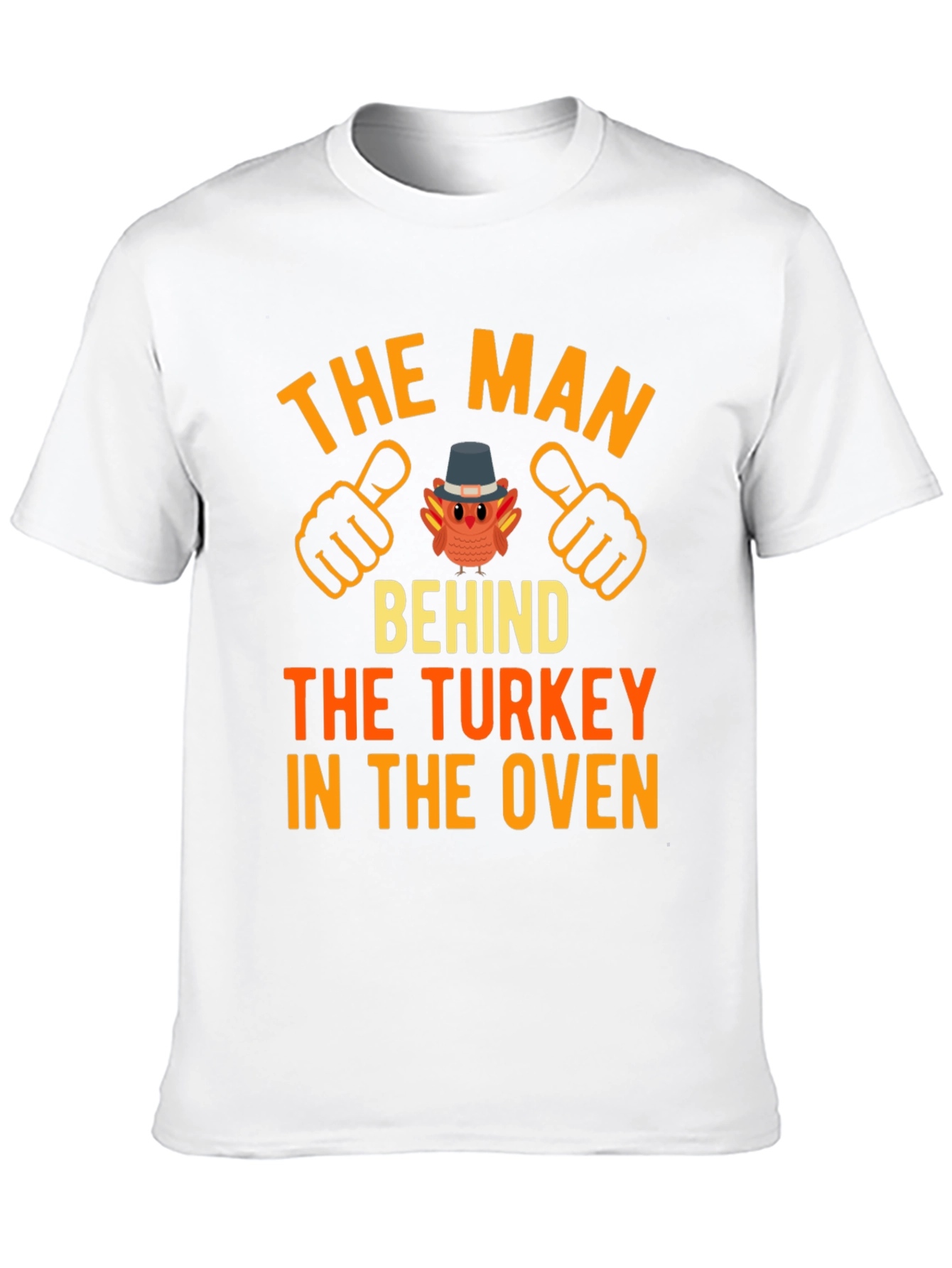 The Man Behind The Turkey T-Shirt