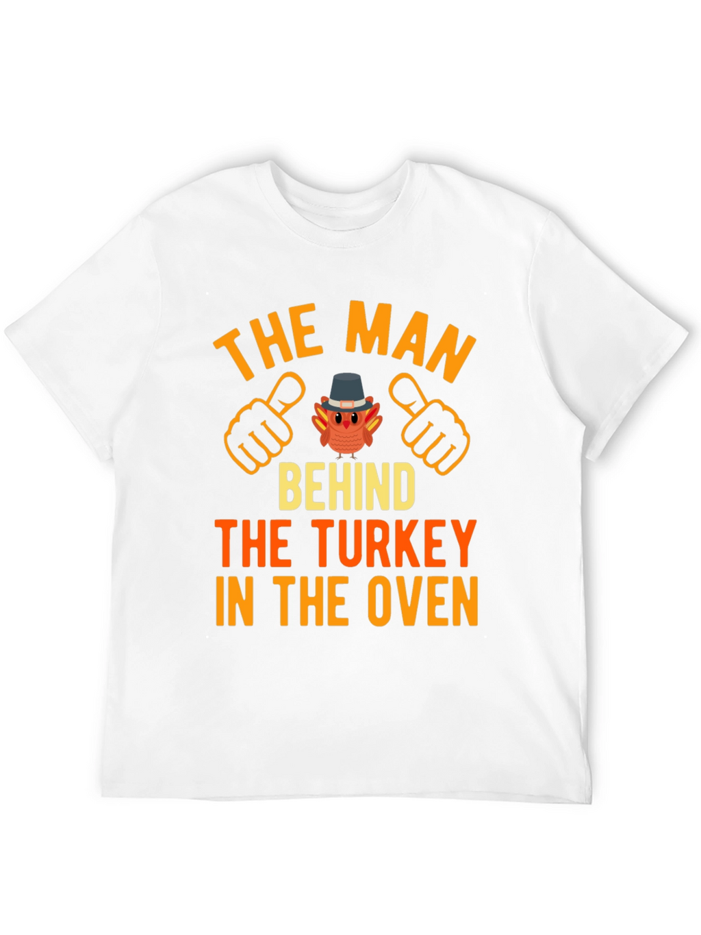 The Man Behind The Turkey T-Shirt
