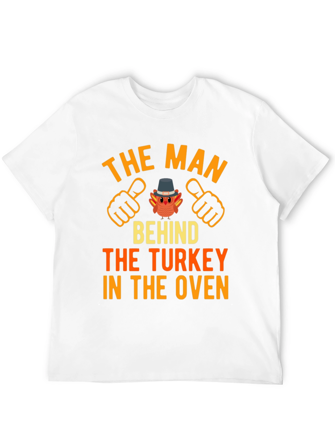 The Man Behind The Turkey T-Shirt