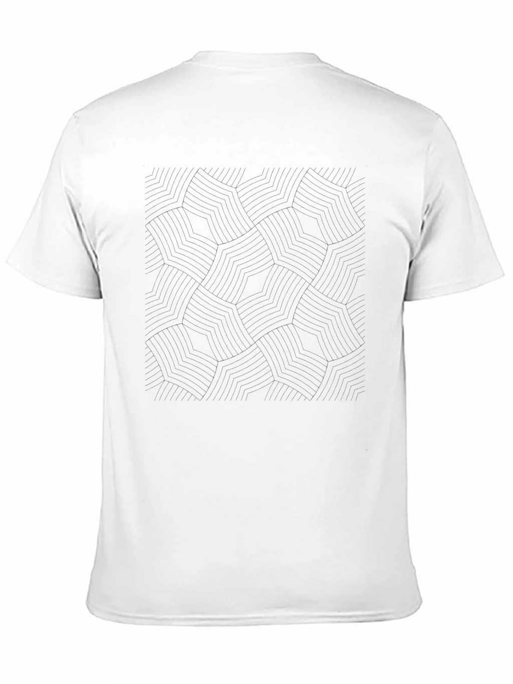Mens Black Classic Fit Crew Neck T-Shirt