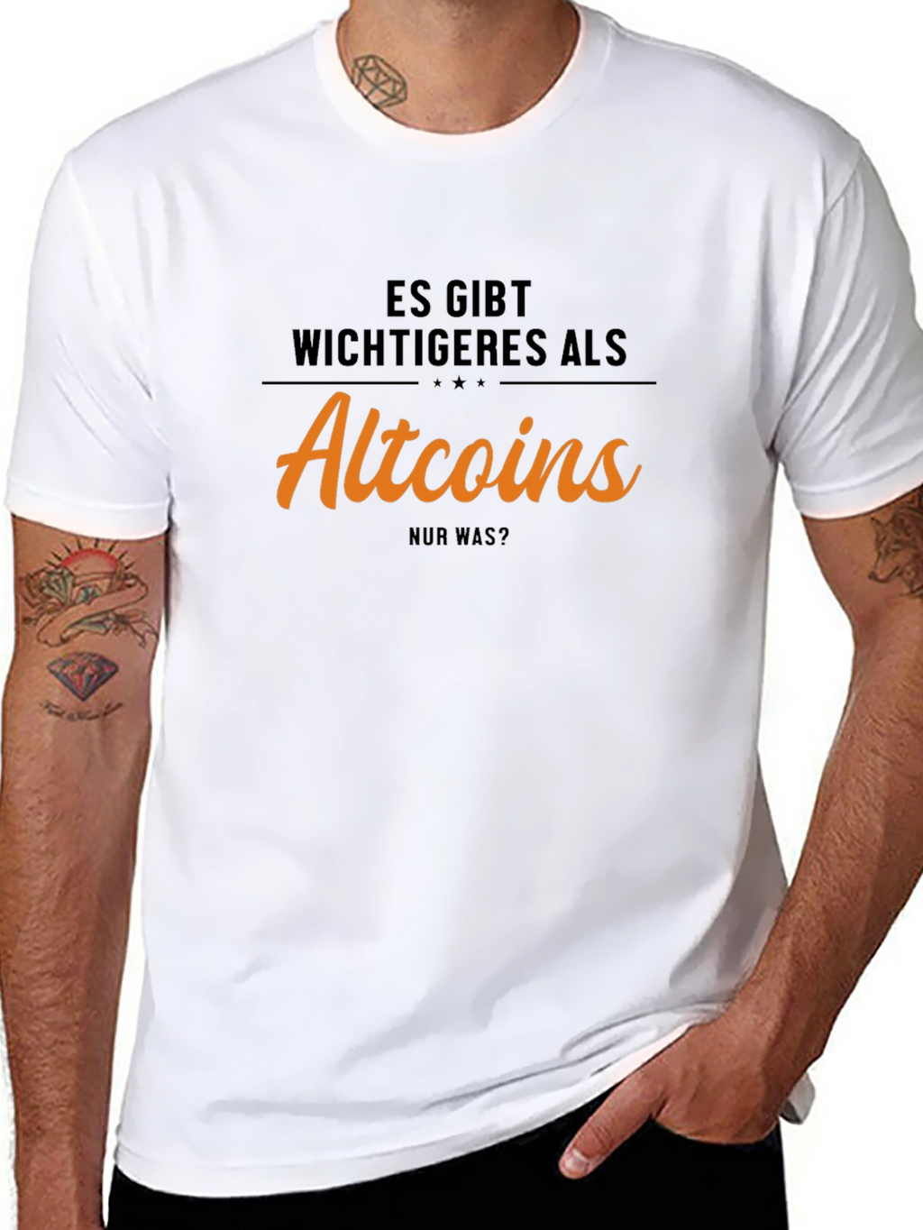 Altcoins T-Shirt - German Text Design