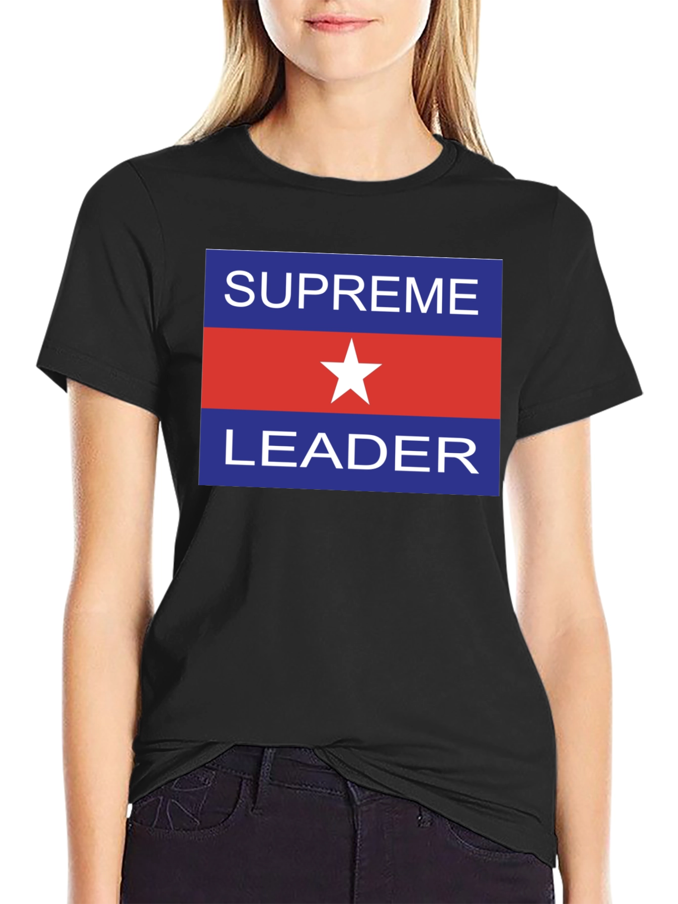 Supreme Leader Graphic Tee - Bold Statement Shirt
