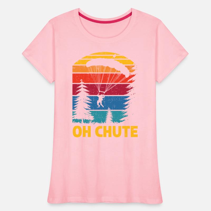 Oh Chute Skydiving Parachuting Parachute Skydiver