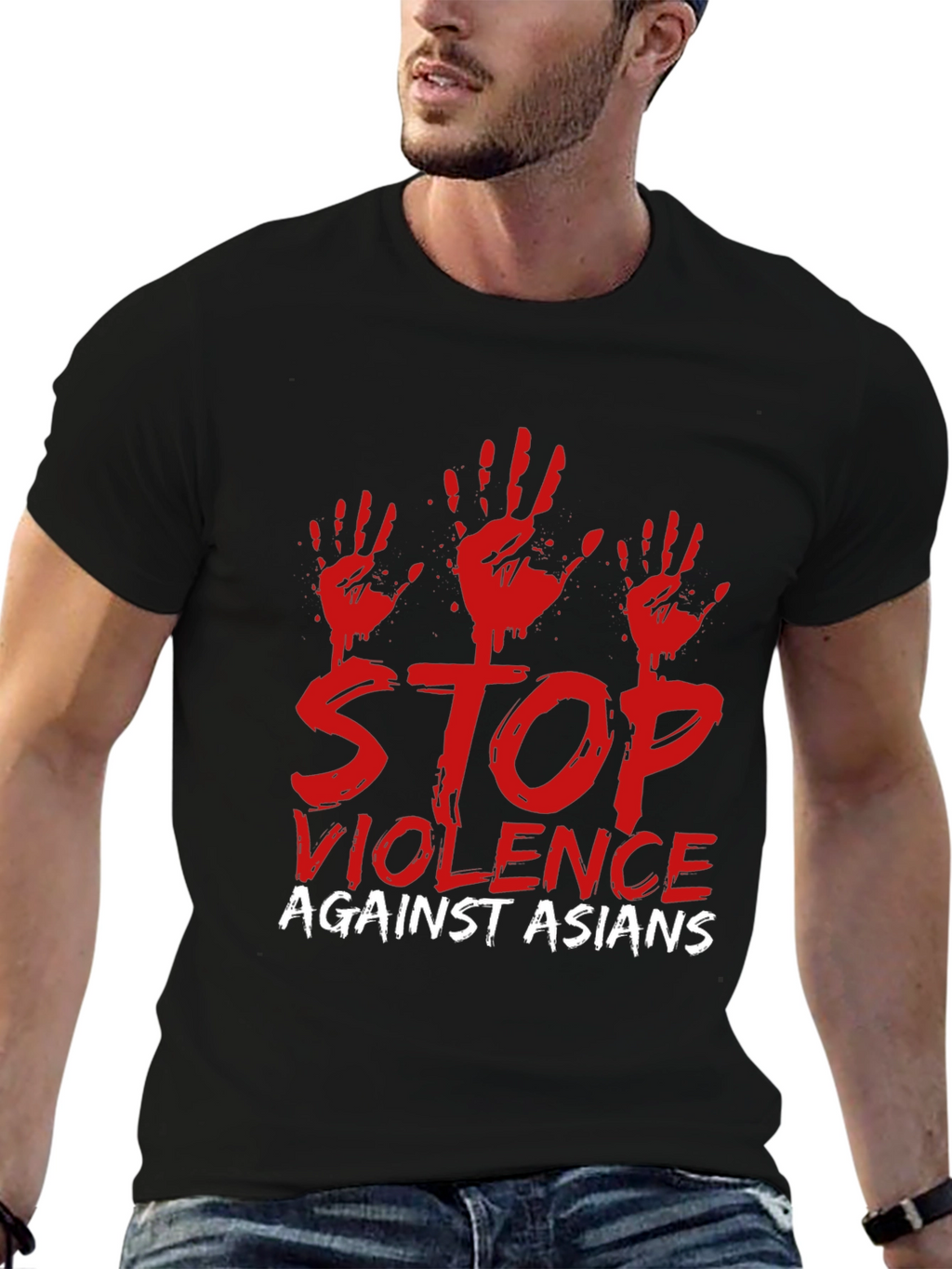 Stop Asian Hate Graphic Tee
