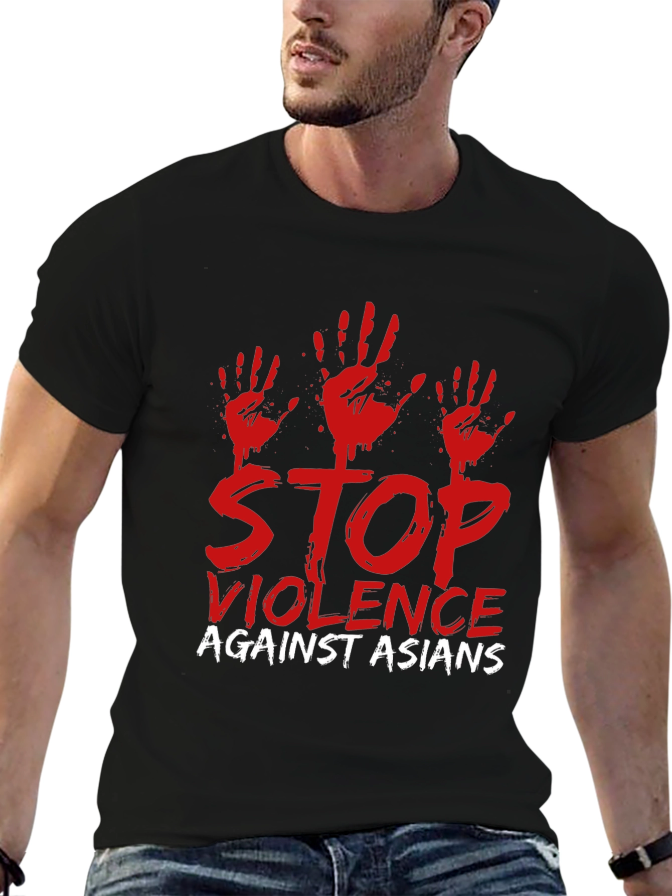 Stop Asian Hate Graphic Tee