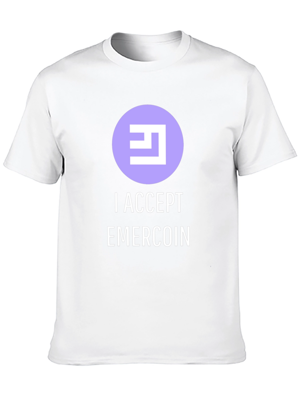 Emercoin Accepted Here T-Shirt - Cryptocurrency Tee