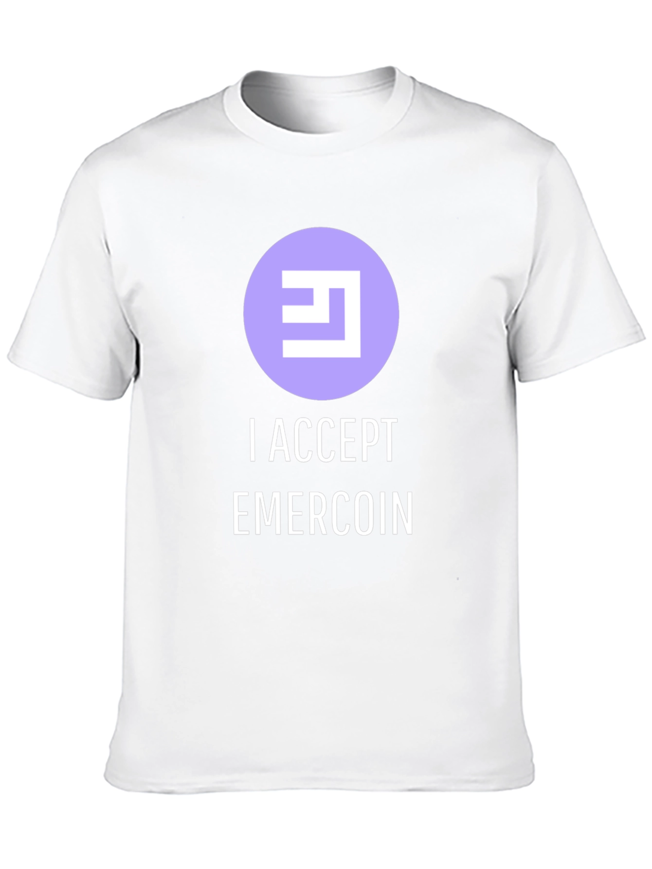 Emercoin Accepted Here T-Shirt - Cryptocurrency Tee