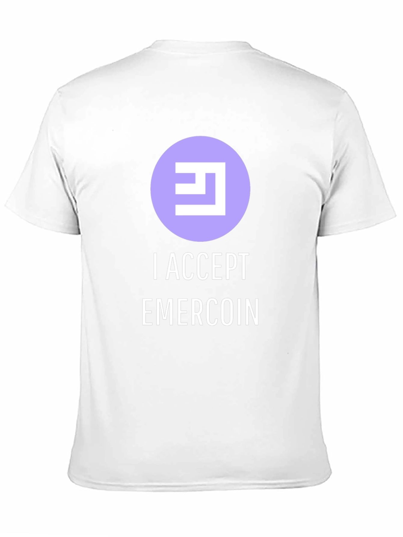 Emercoin Accepted Here T-Shirt - Cryptocurrency Tee