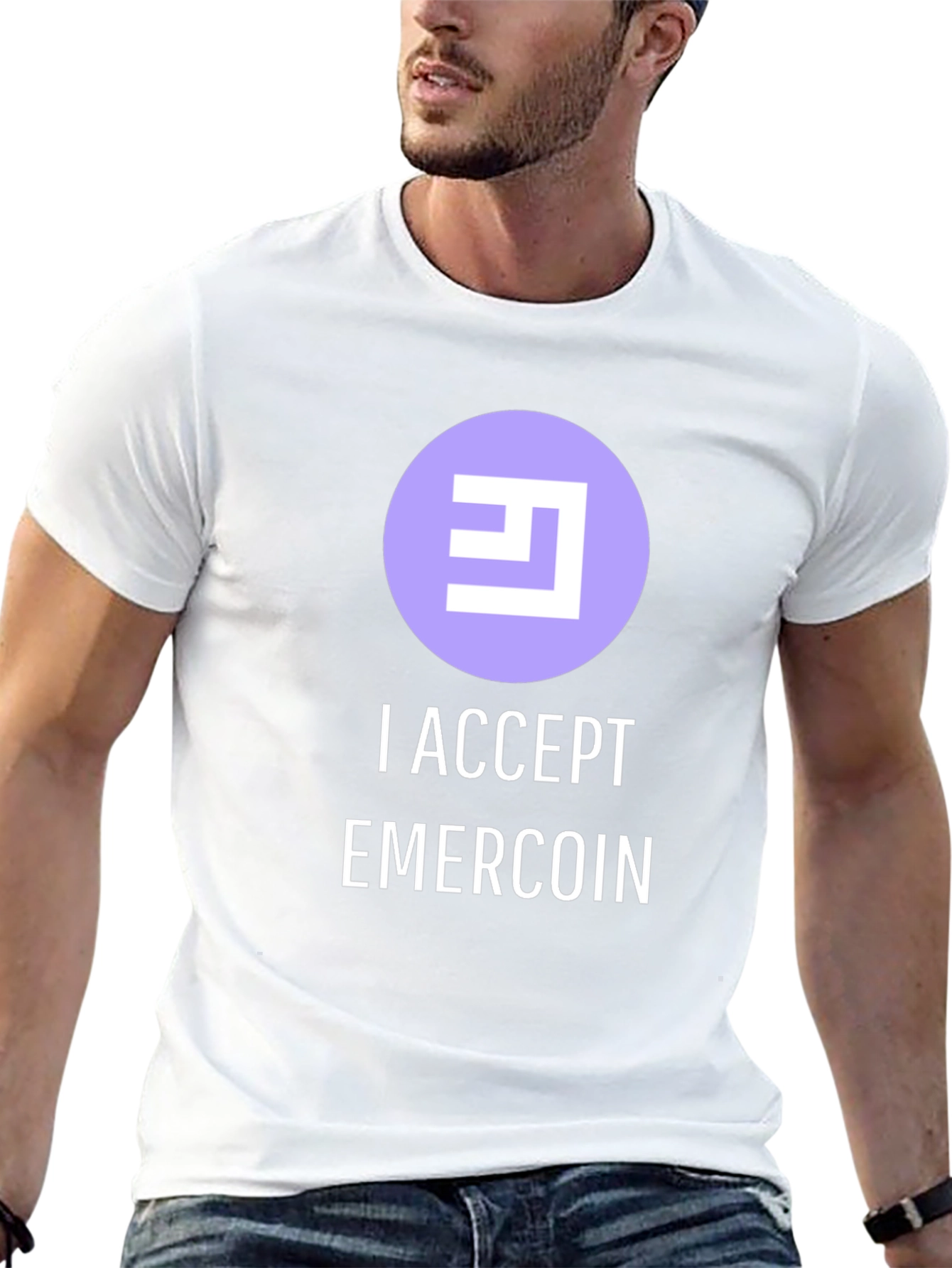 Emercoin Accepted Here T-Shirt - Cryptocurrency Tee