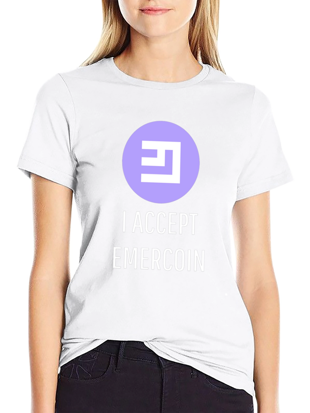 Emercoin Accepted Here T-Shirt - Cryptocurrency Tee
