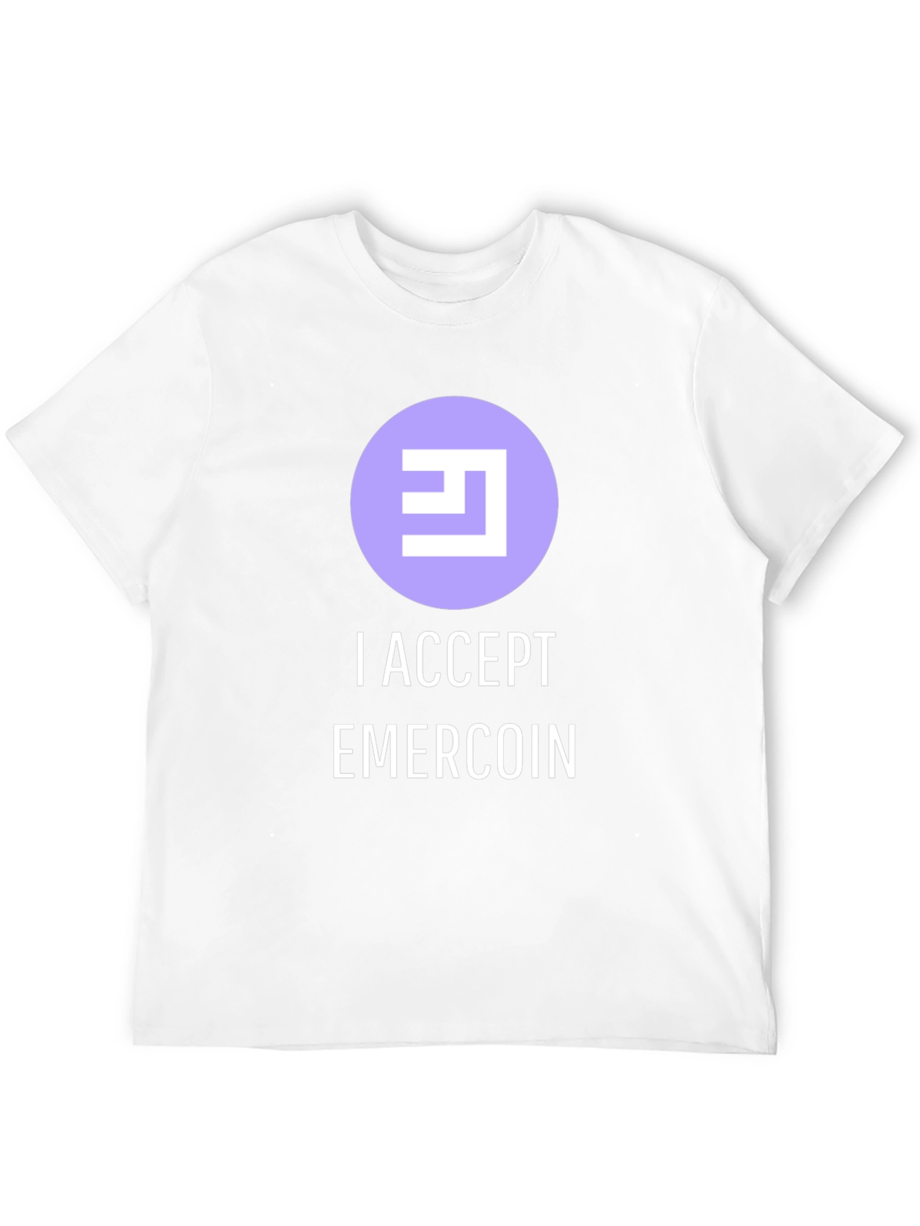 Emercoin Accepted Here T-Shirt - Cryptocurrency Tee