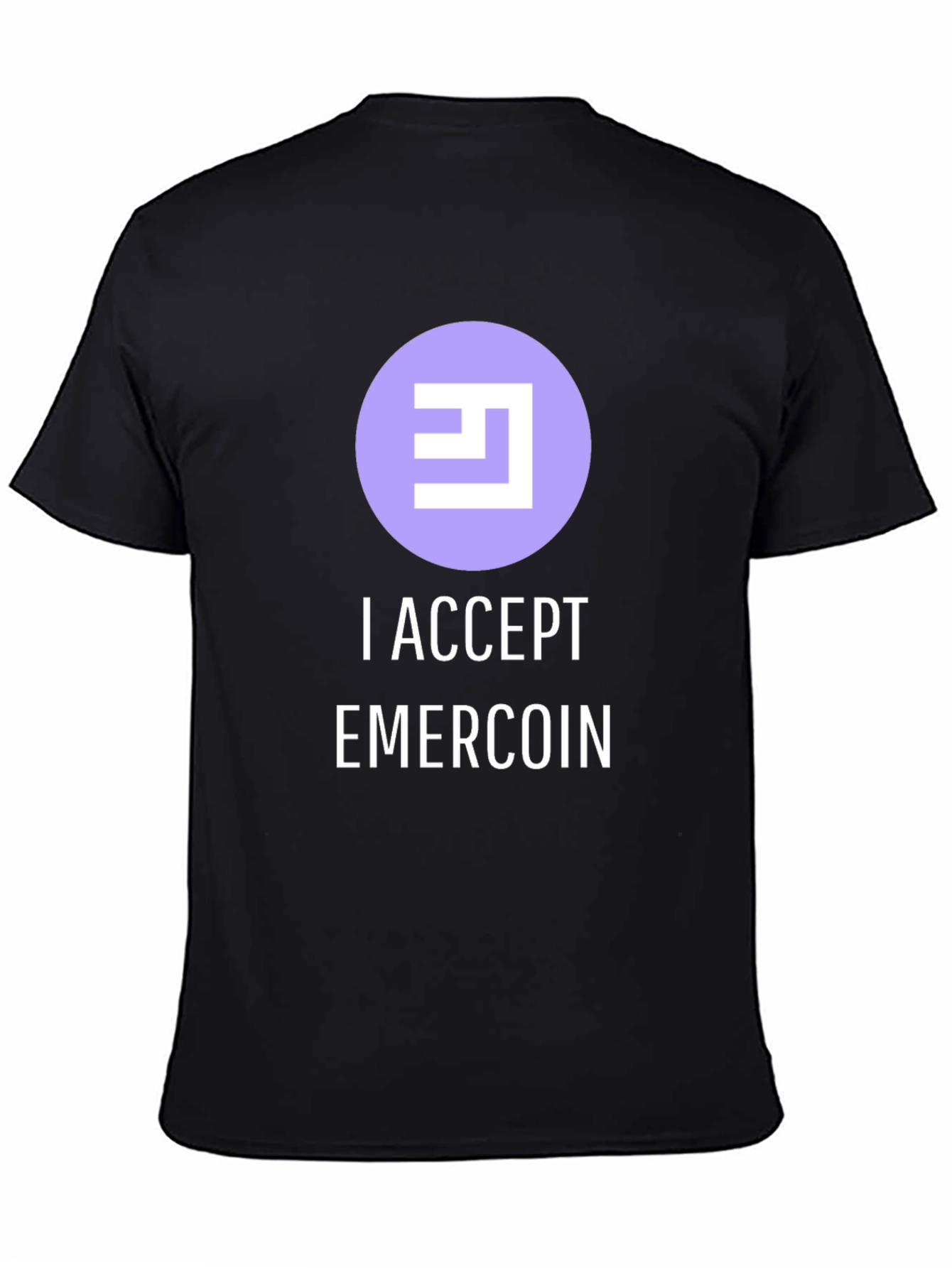 Emercoin Accepted Here T-Shirt - Cryptocurrency Tee