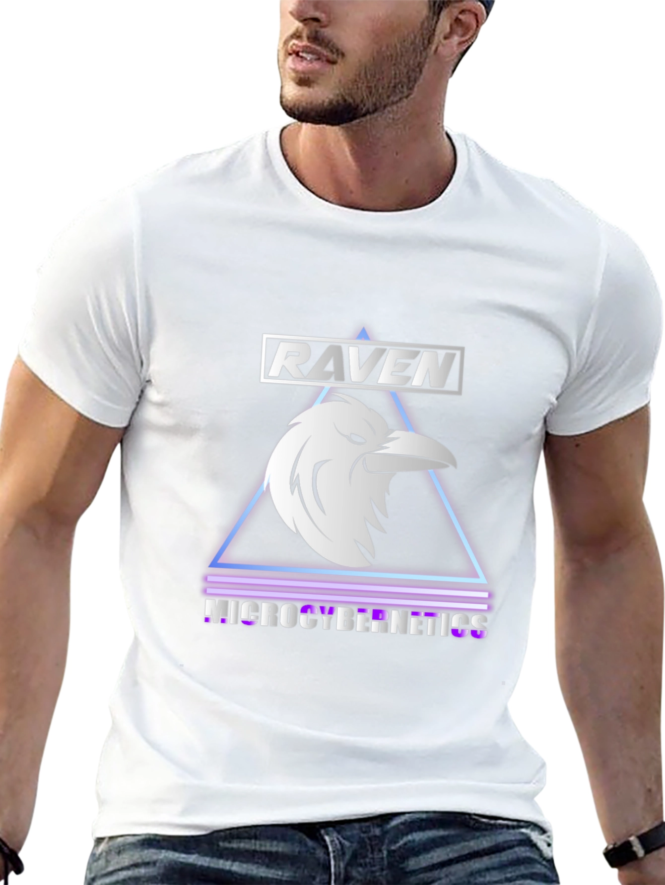 Raven Microcybernetics Black T-Shirt