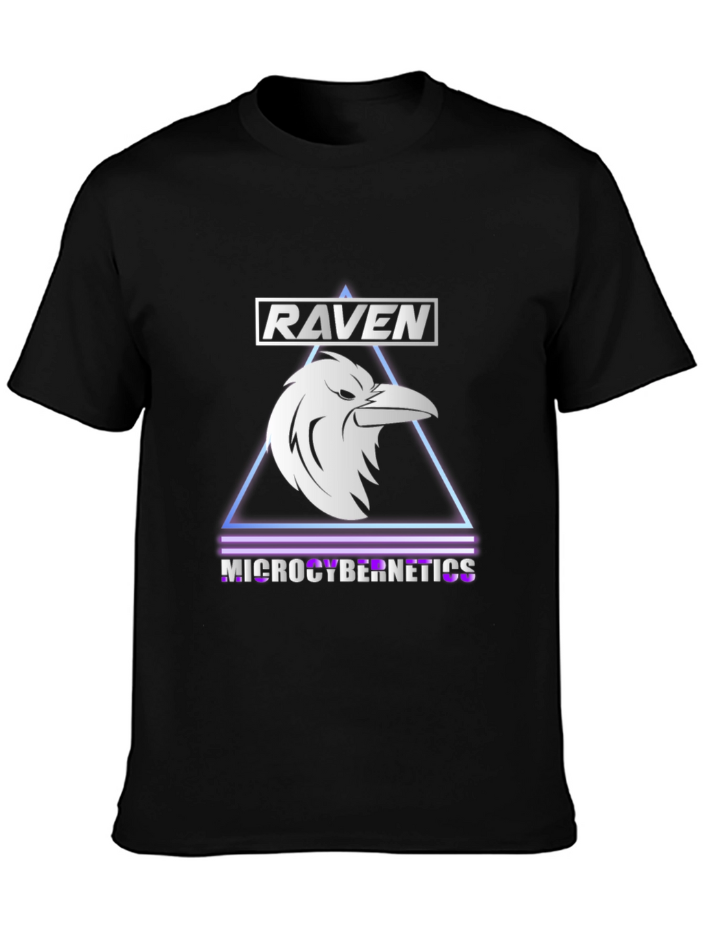 Raven Microcybernetics Black T-Shirt