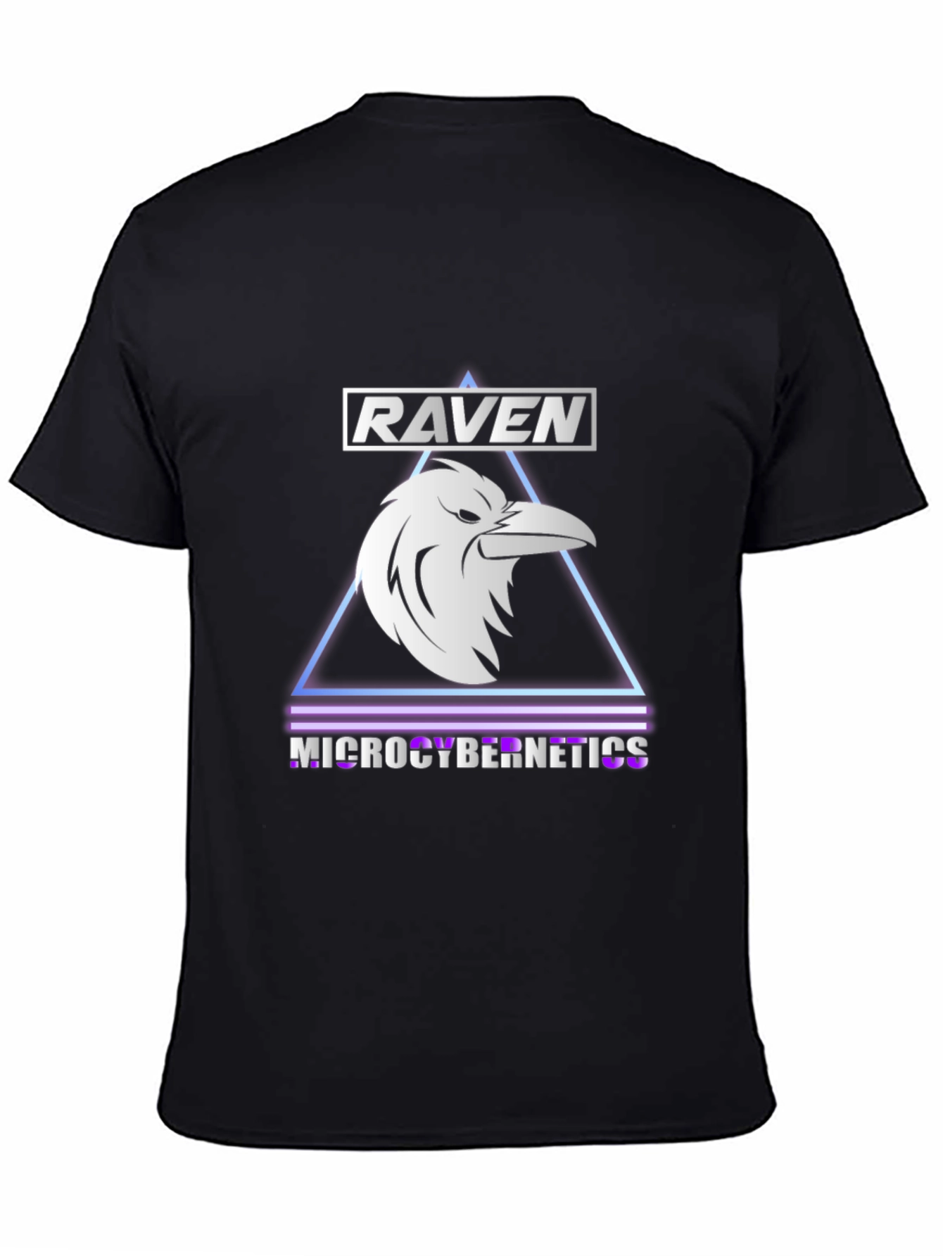 Raven Microcybernetics Black T-Shirt