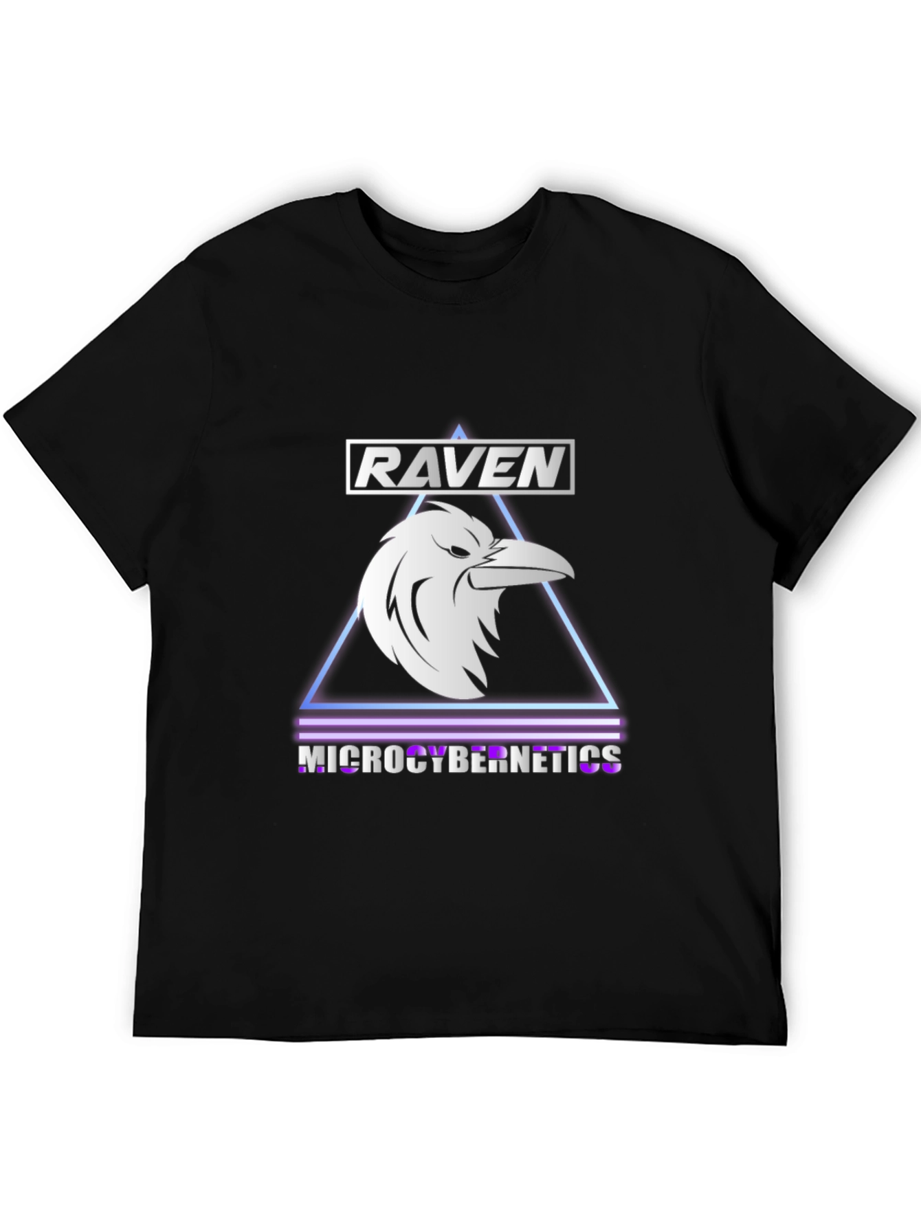 Raven Microcybernetics Black T-Shirt