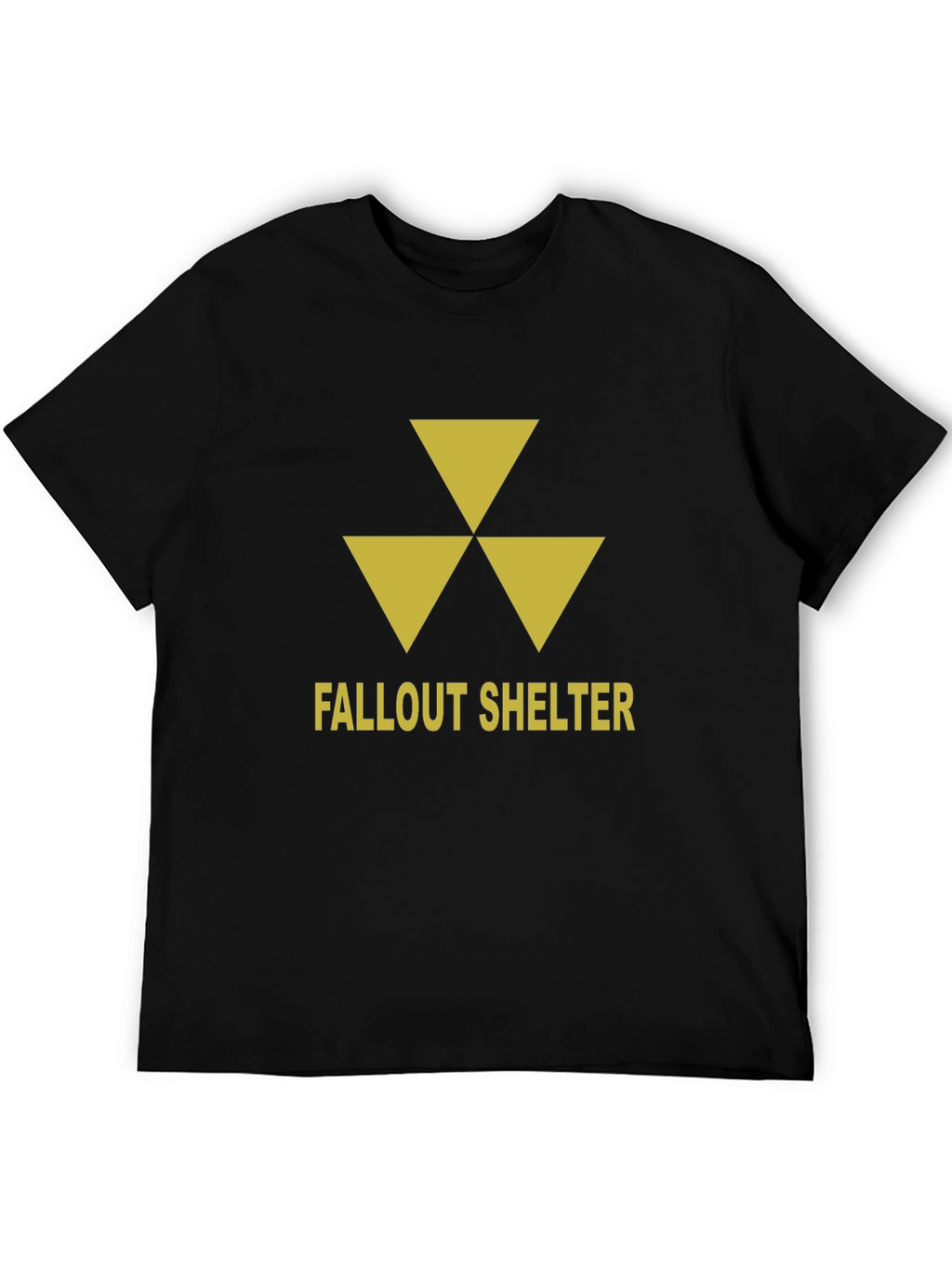 Fallout Shelter Graphic T-Shirt - Nuclear Warning Symbol