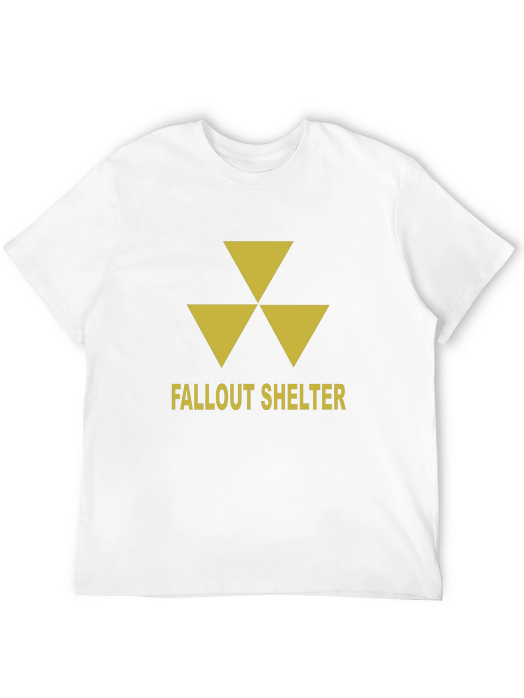 Fallout Shelter Graphic T-Shirt - Nuclear Warning Symbol