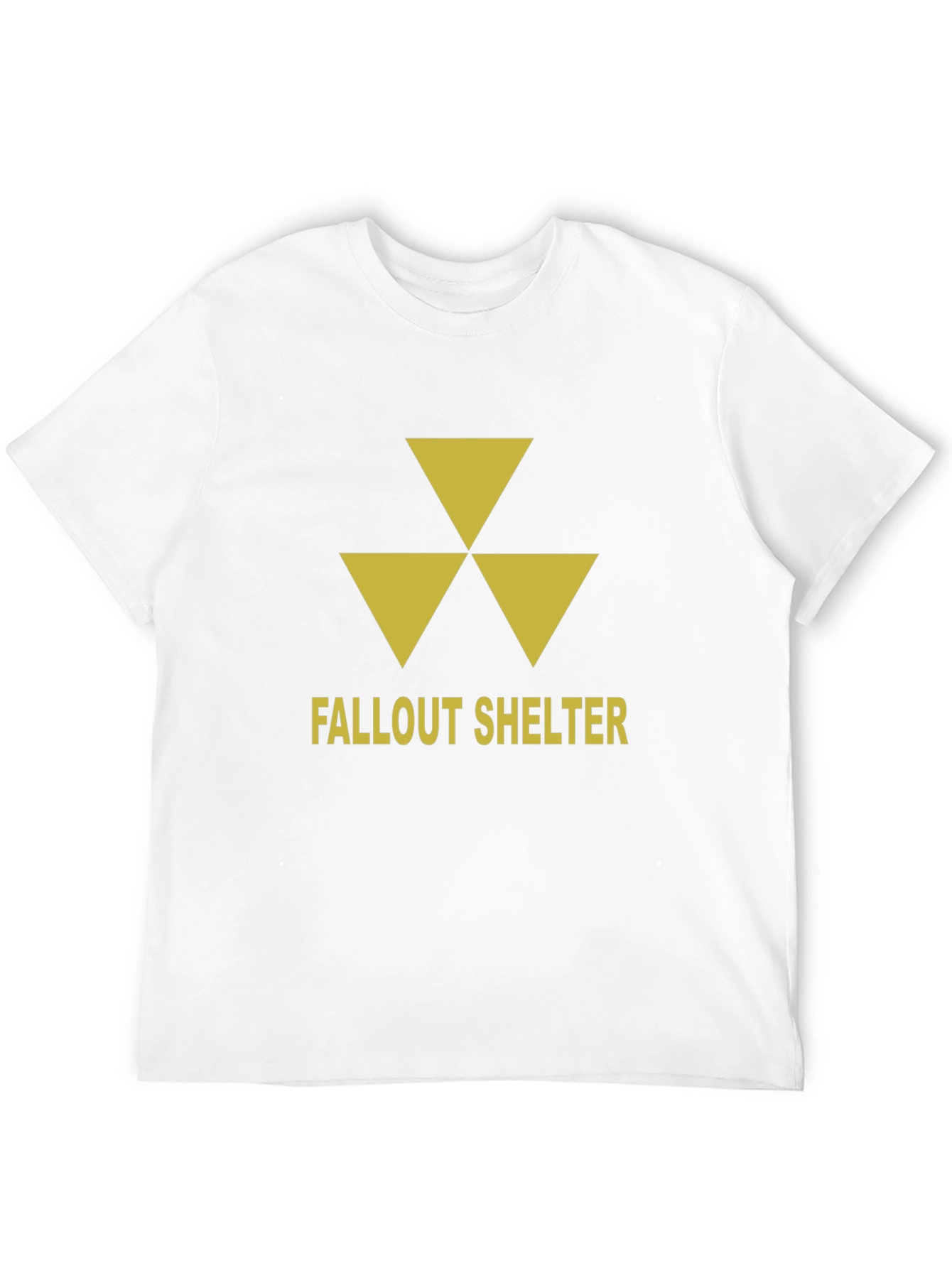Fallout Shelter Graphic T-Shirt - Nuclear Warning Symbol