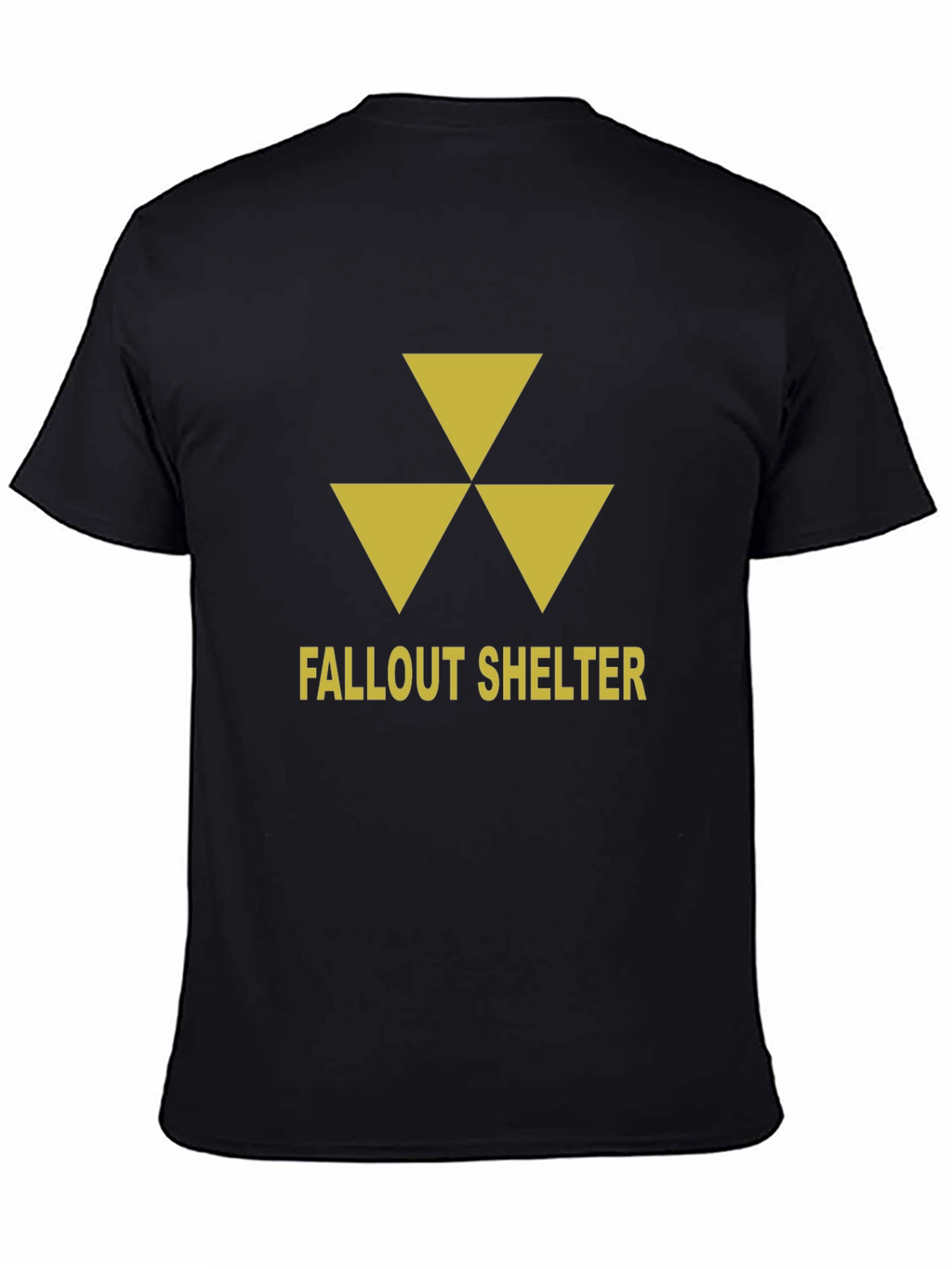 Fallout Shelter Graphic T-Shirt - Nuclear Warning Symbol